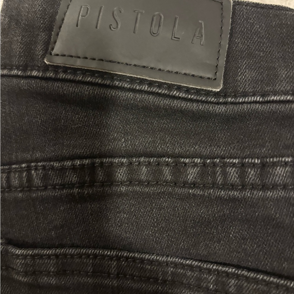 Pistola size 29 Black Studded Skinny Ankle Jeans - Picture 11 of 16